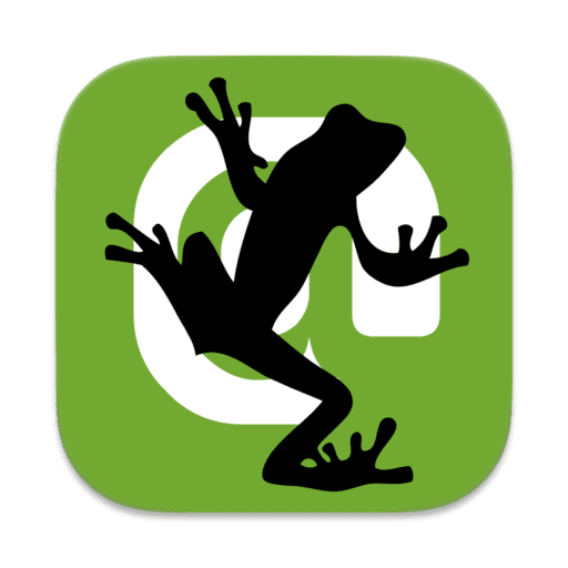 PNG Logo of Screaming Frog for Search Engine Optimization on Tazy Tech LLC