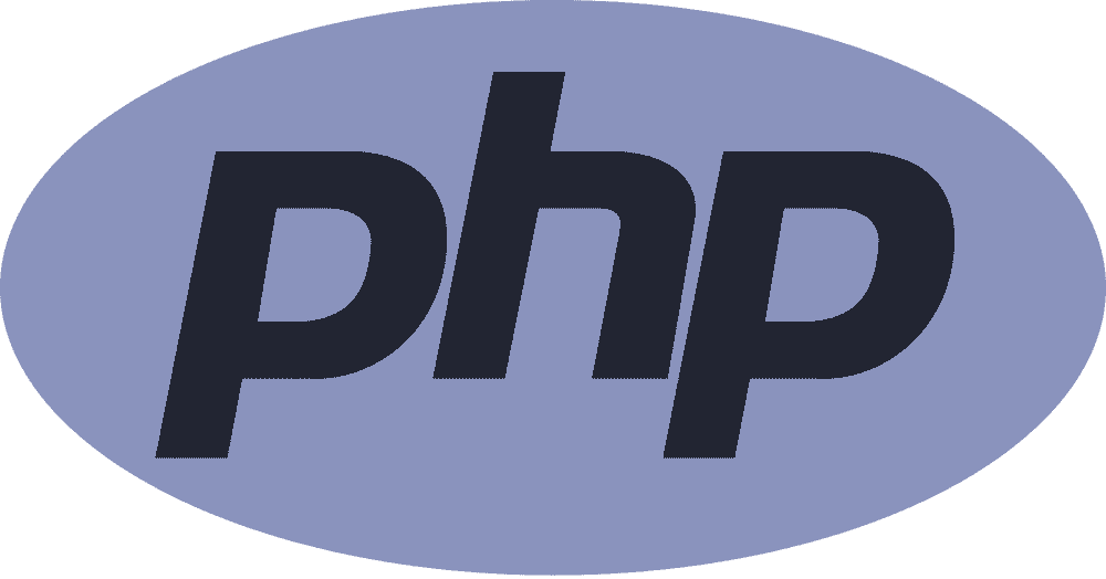 PNG logo of PHP for Website Development Services